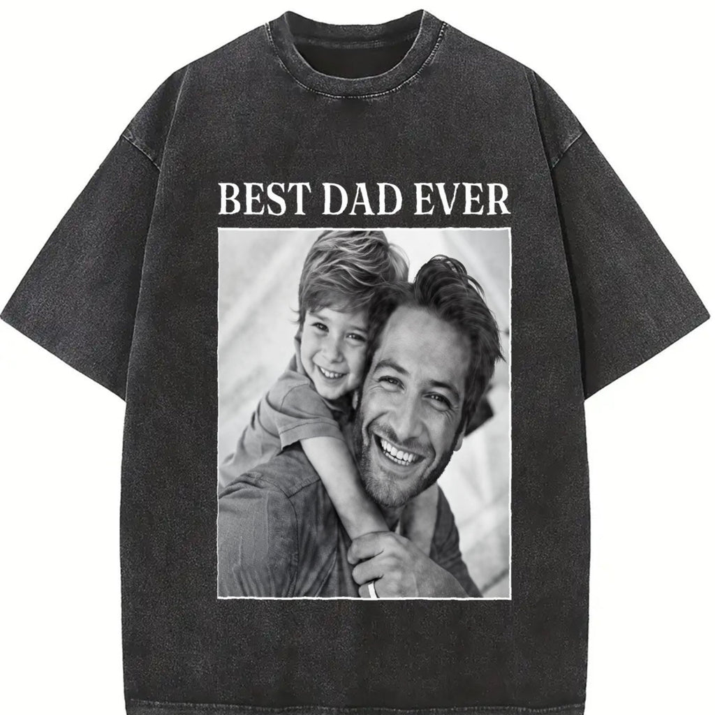 Photo Dad Vintage Washed T-Shirt product image 2