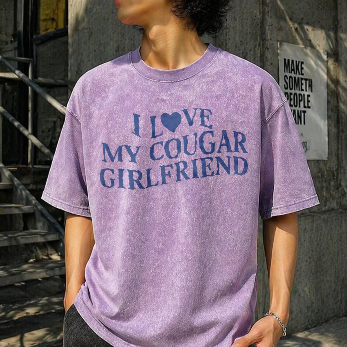T - With A Bold Declaration: Iconic 'i Love My Cougar ' product image 13