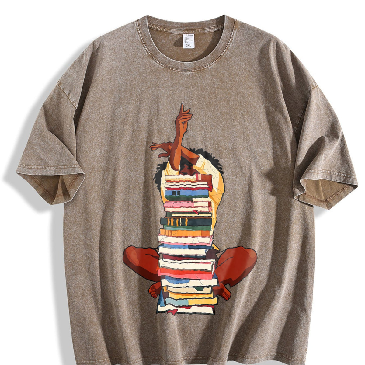 100 Black Woman And Books Stack Afro Girl Book Lover product image 3