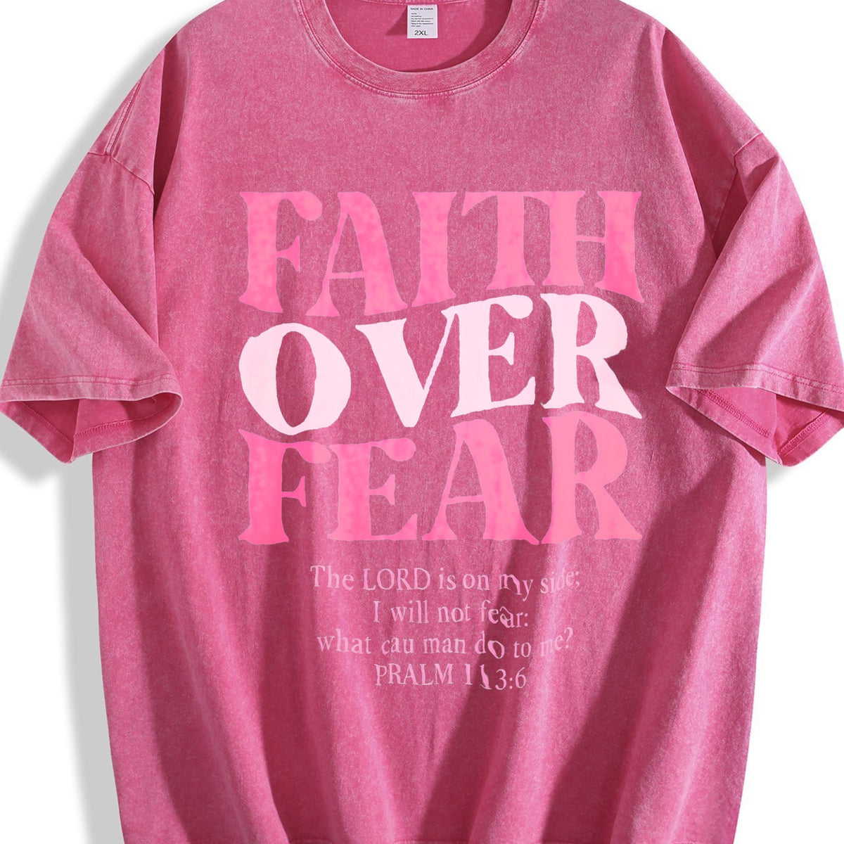 Faith Over Fear Jesus Christian Religious Sayings Bible product image 7