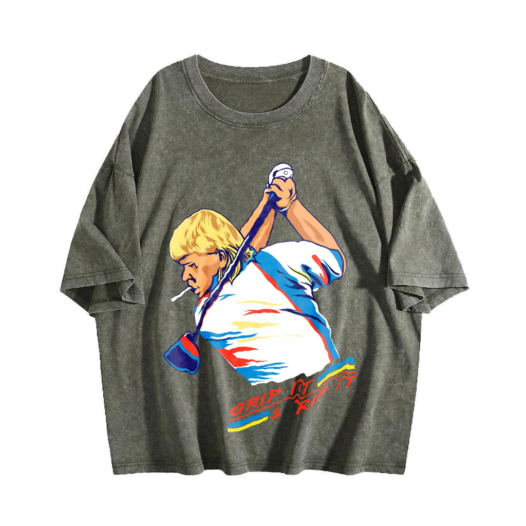John Daly - Golf Of America 4th Of July Vintage Washed product image 4