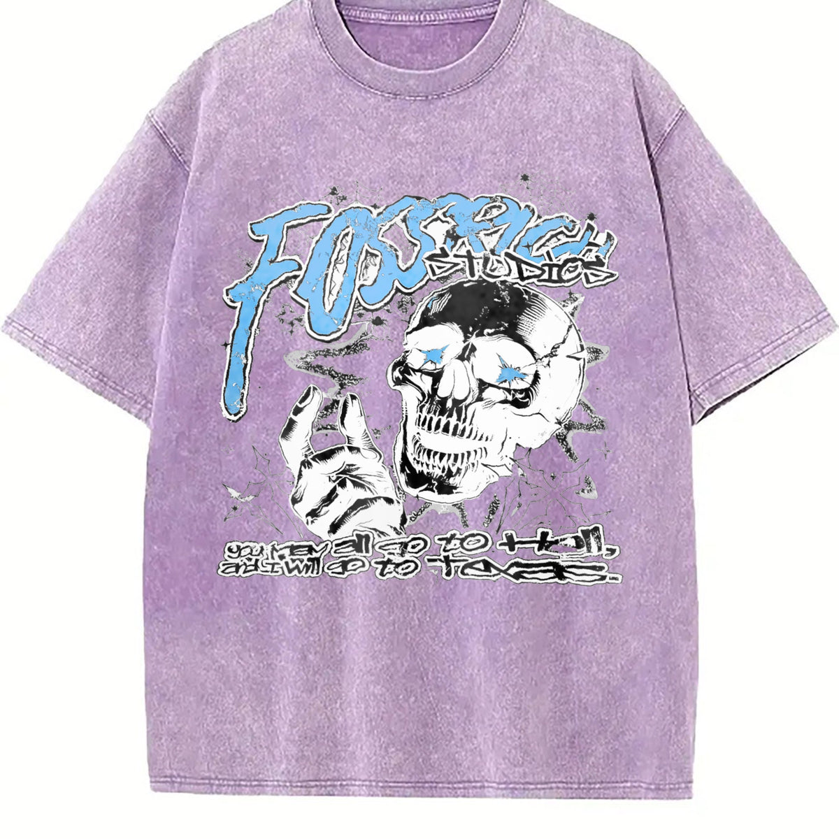 Skull Vintage Washed T-Shirt product image 6
