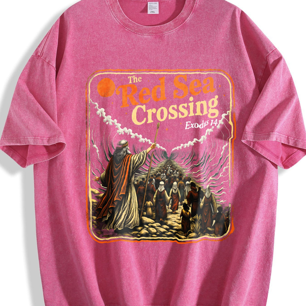 Red Sea Crossing Moses Christian Bible Story Faith Vintage product image 7