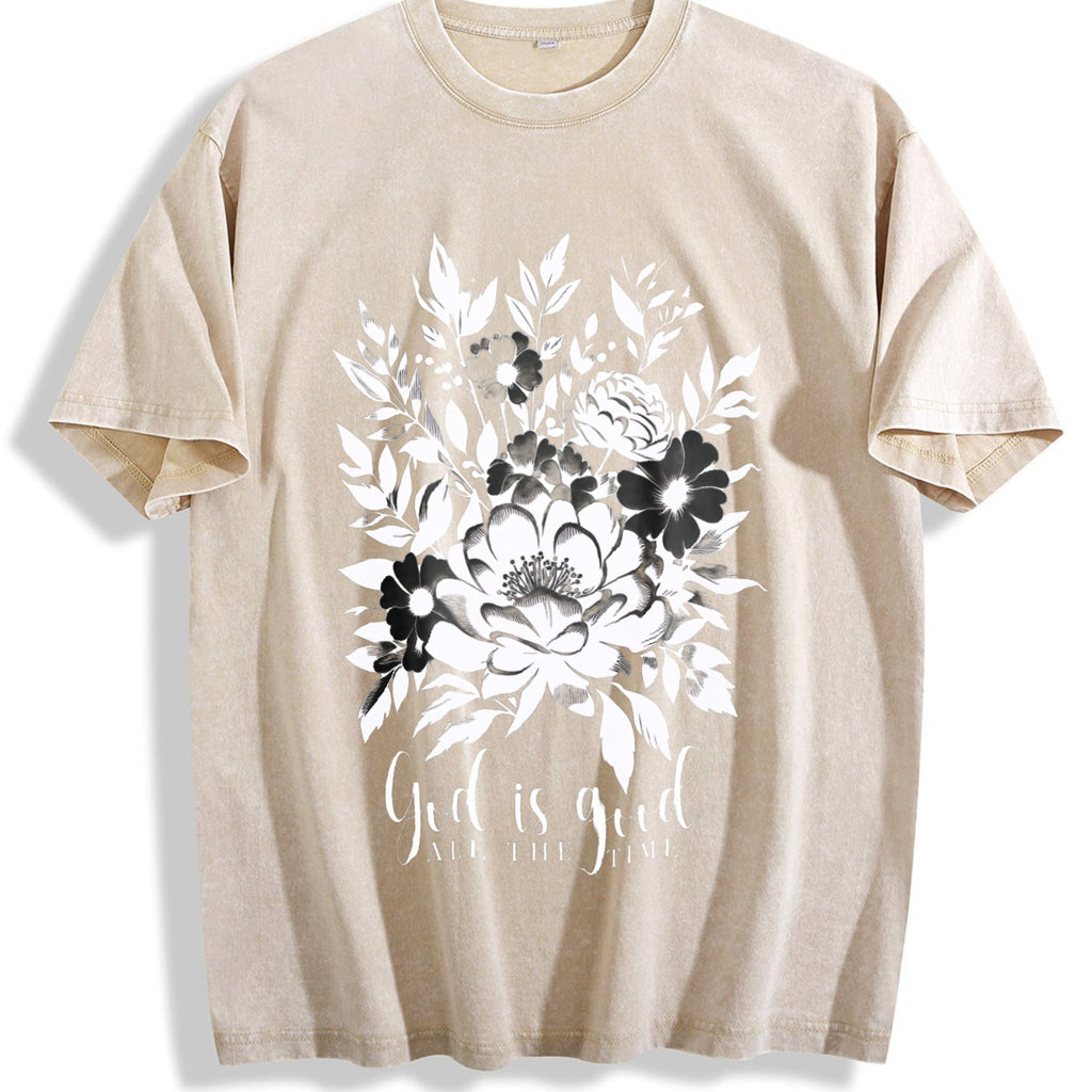 God Is Good Vintage Washed T-Shirt product image 1