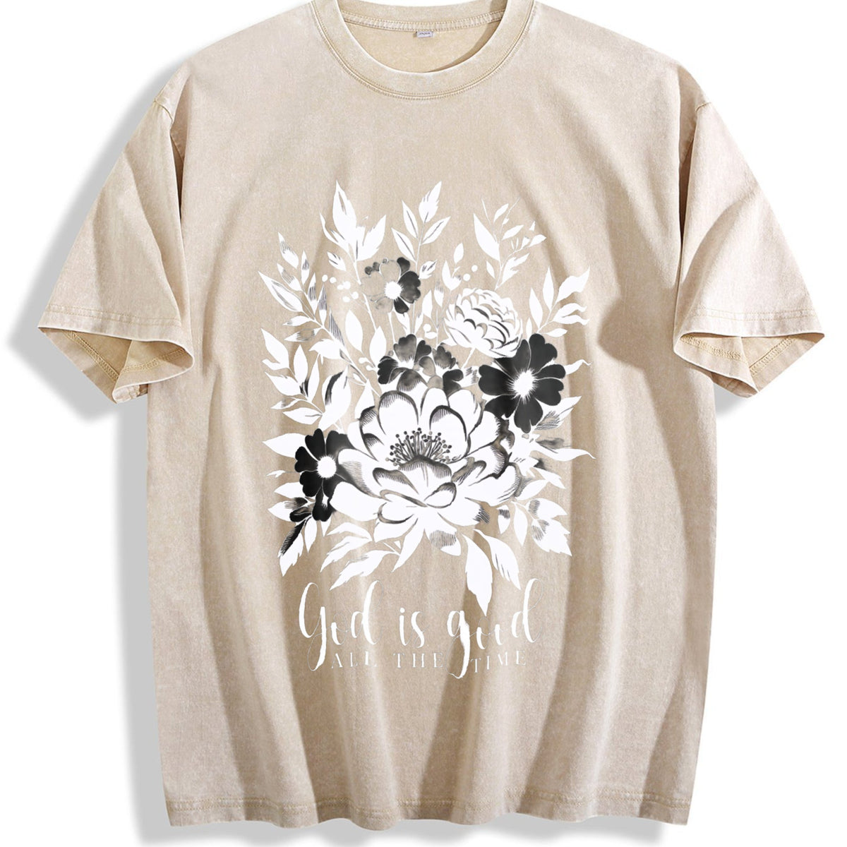 God Is Good Vintage Washed T-Shirt product image 1