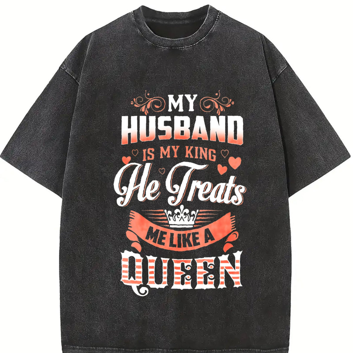 Funny Daughter Wife Slogan Vintage Washed T-Shirt product image 2