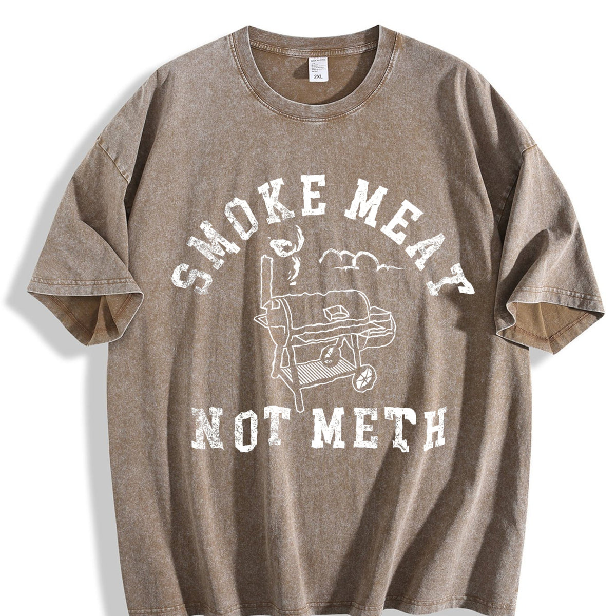 Smoke Meat Not Meth Funny Barbeque Cooking Grilling Vintage product image 3