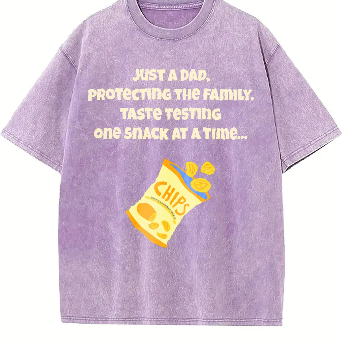 Funny Dad Vintage Washed T-Shirt product image 6