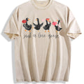 Batik - Humorous Heart Goose Vintage Washed T-Shirt product image 1