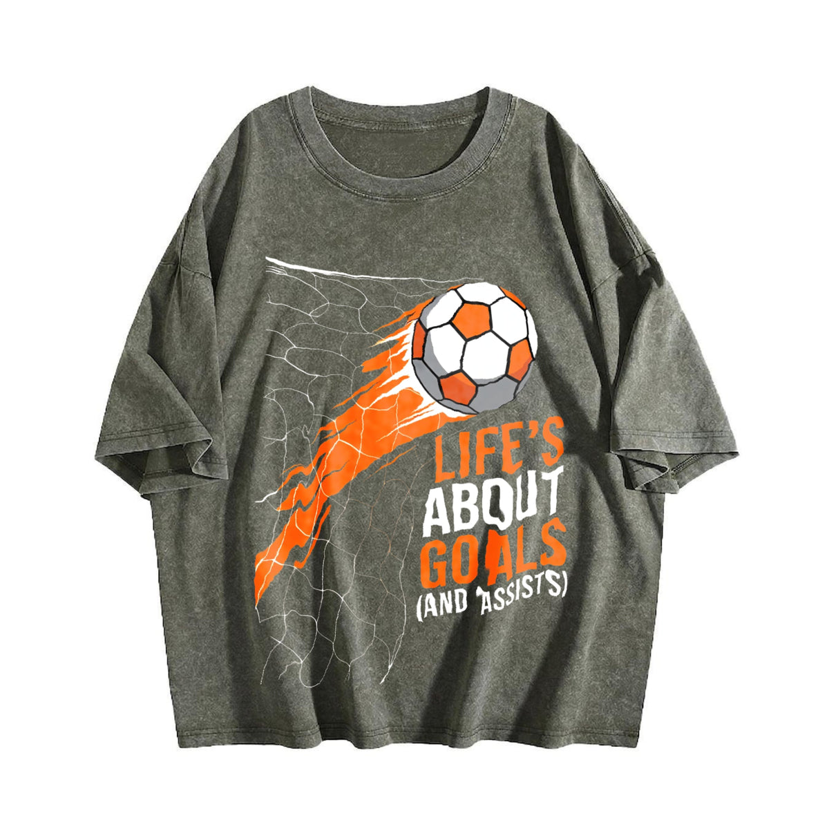 Global Soccer Fan Vintage Washed T-Shirt product image 4