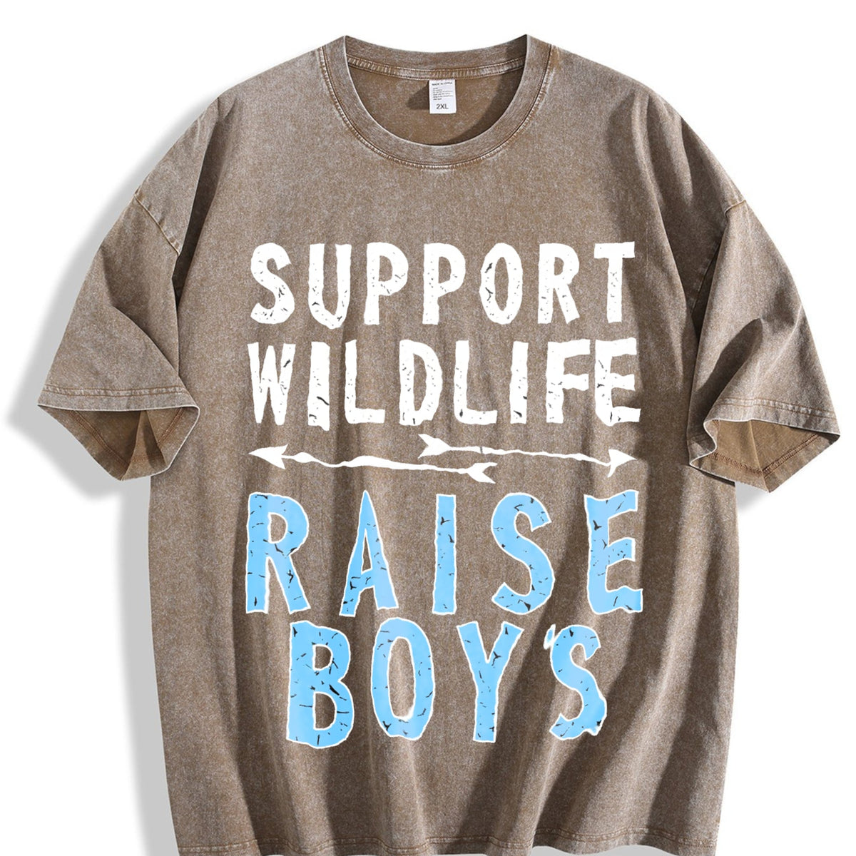 Funy Son - Compressed Vintage Washed T-Shirt product image 3