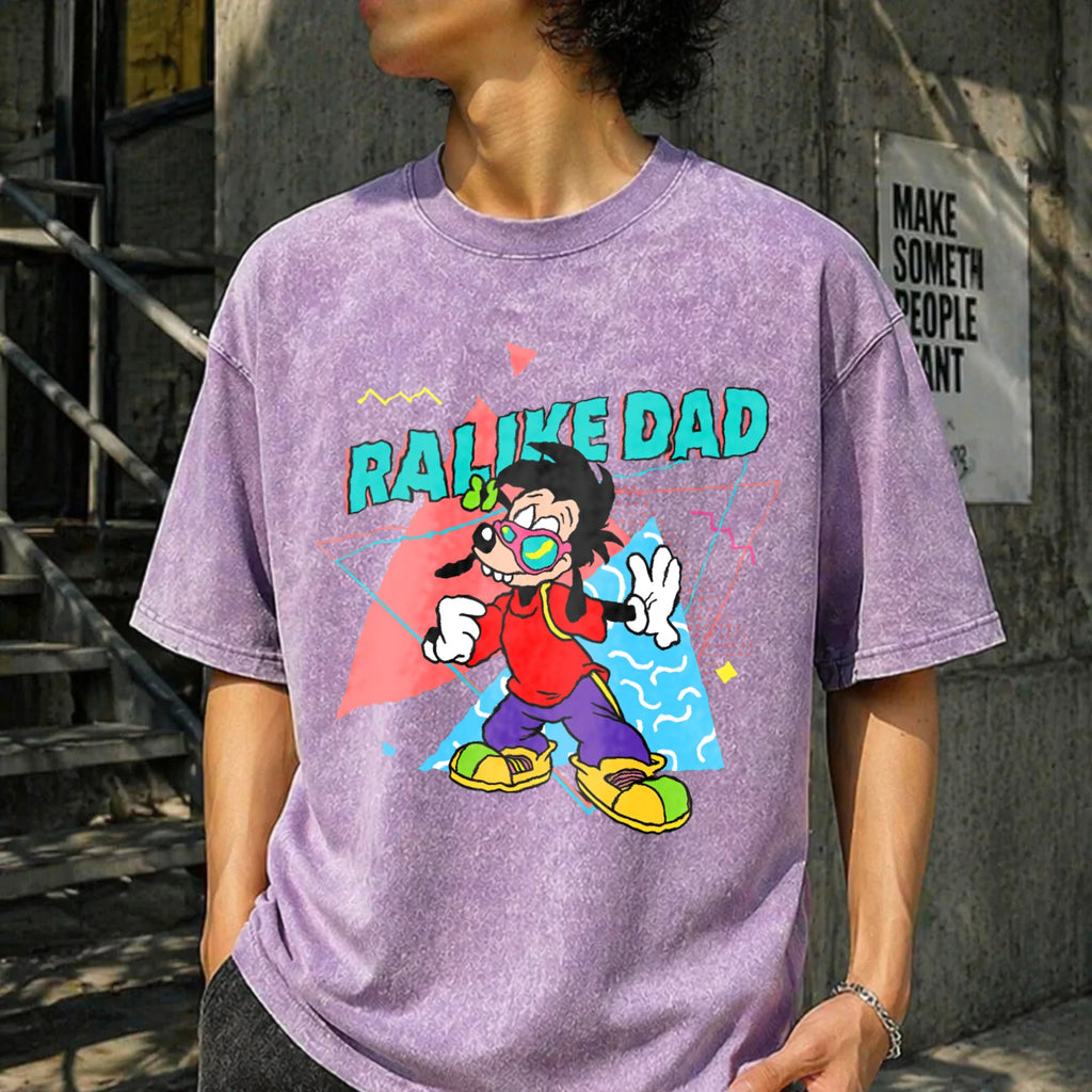 Rad Dad And Like Matching Vintage Washed T-Shirt product image 6
