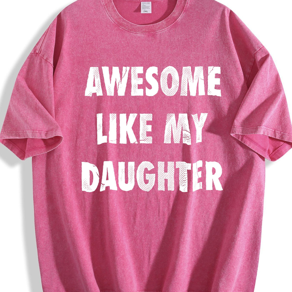 Awesome Like My Daughter Funny Fathers Day Dad Vintage product image 7