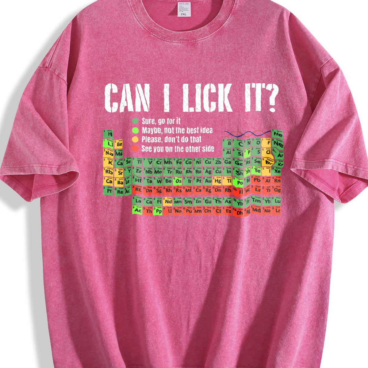 Can I Lick It Vintage Washed T-Shirt product image 7