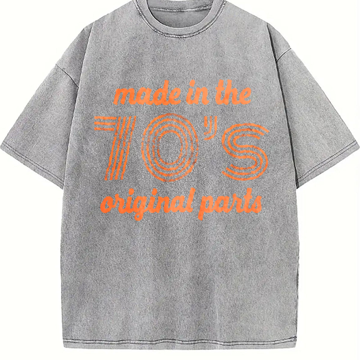 Made In The 70s Original Parts Funny Age Birthday Vintage product image 5