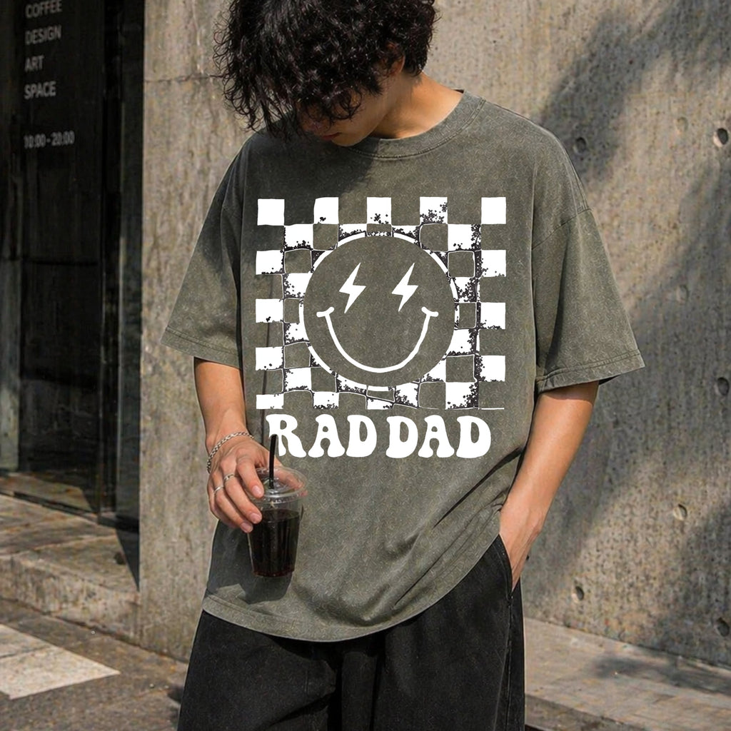 Rad Like Dad Father's Day Matching From Vintage Washed product image 4