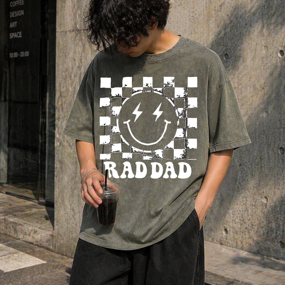Rad Like Dad Father's Day Matching From Vintage Washed product image 4