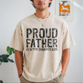 Proud Father Of A Few Dumbass Funny Fathers Day Vintage product image 1
