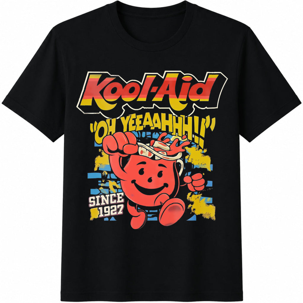S Hip-hop With Ko Ol-aid Cartoon Cotton T-Shirt product image 1