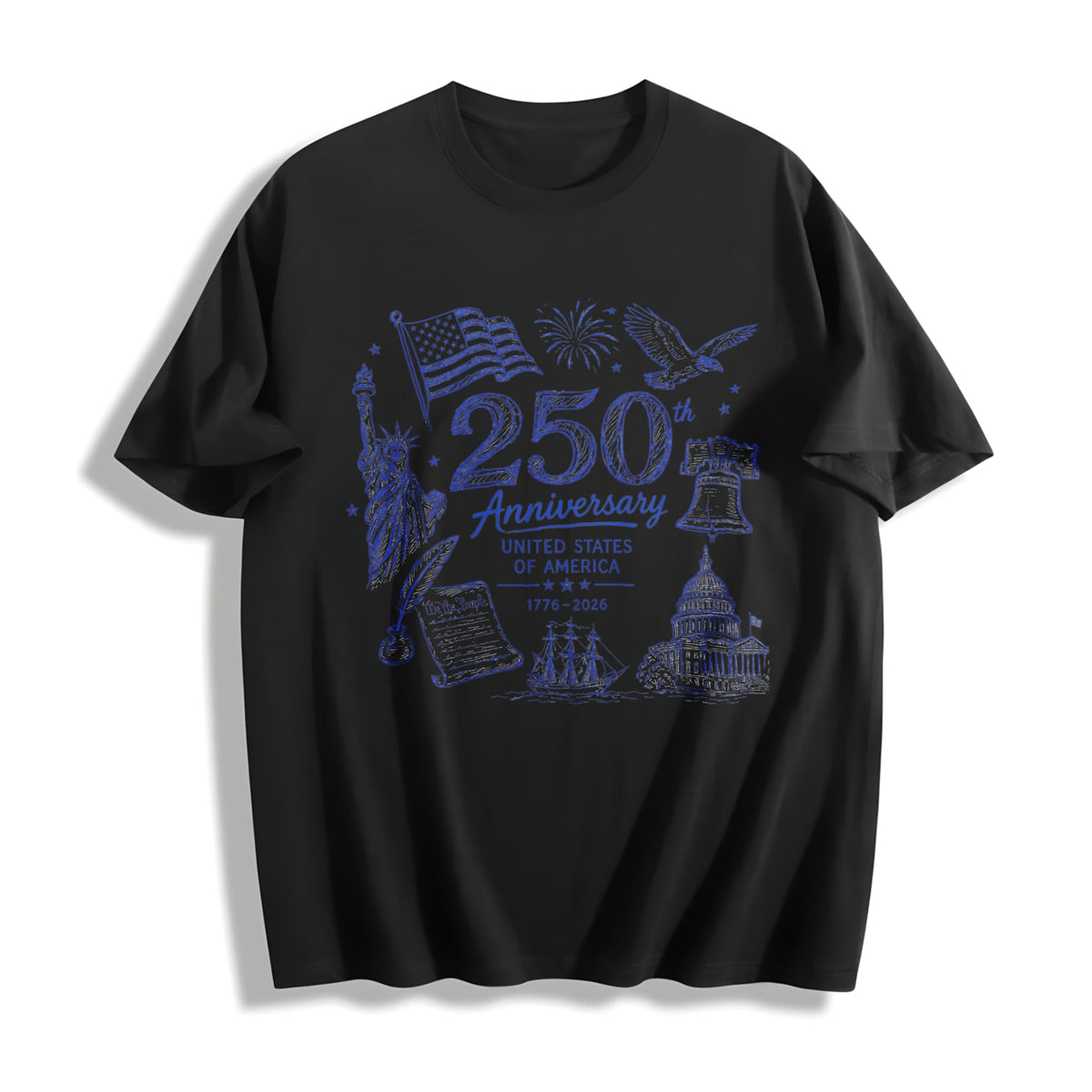 250th Anniversary USA Patriotic America 1776 2026 Fourth Of product image 1