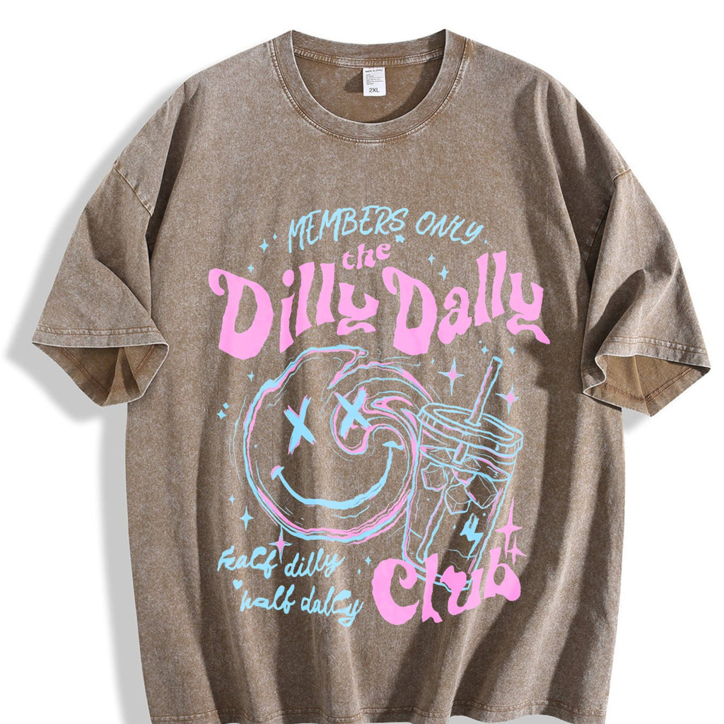 Dilly Dally Club Vintage Washed T-Shirt product image 3