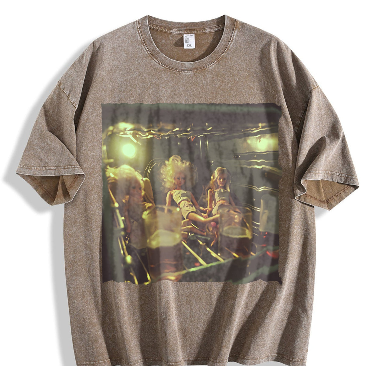 Doll Dream Scene Vintage Washed T-Shirt product image 3