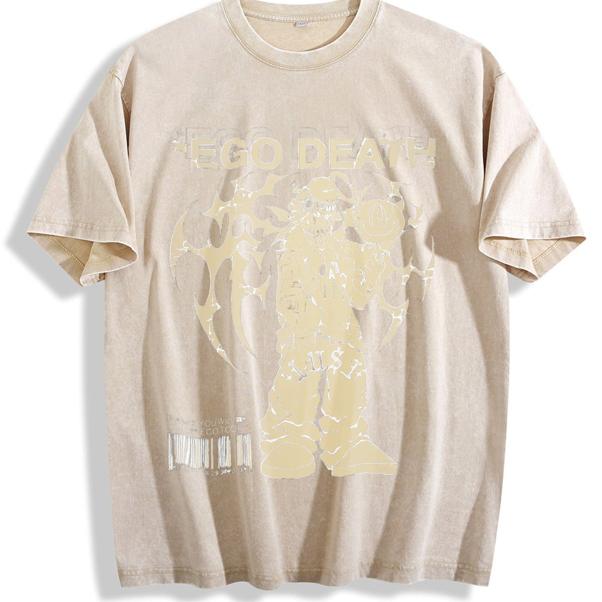 Ego Death Lust Anime Vintage Washed T-Shirt product image 1