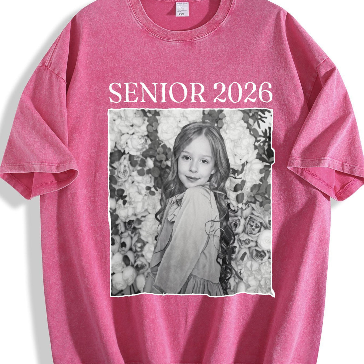 Senior 2026 Vintage Washed T-Shirt product image 7