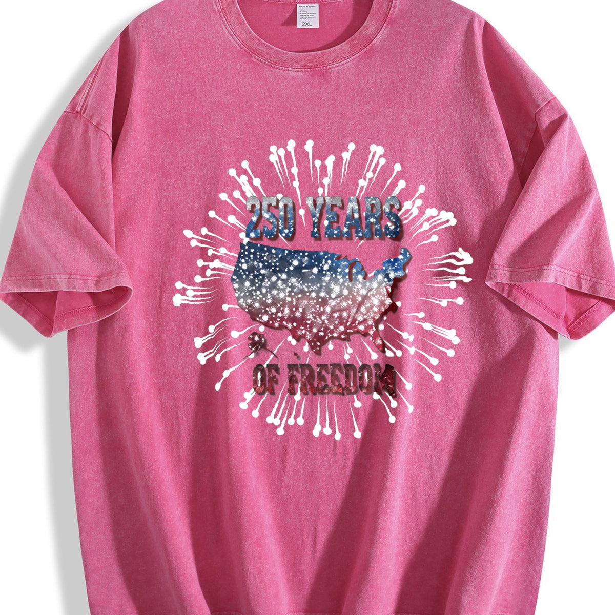 250 Years Of Freedom Vintage Washed T-Shirt product image 7