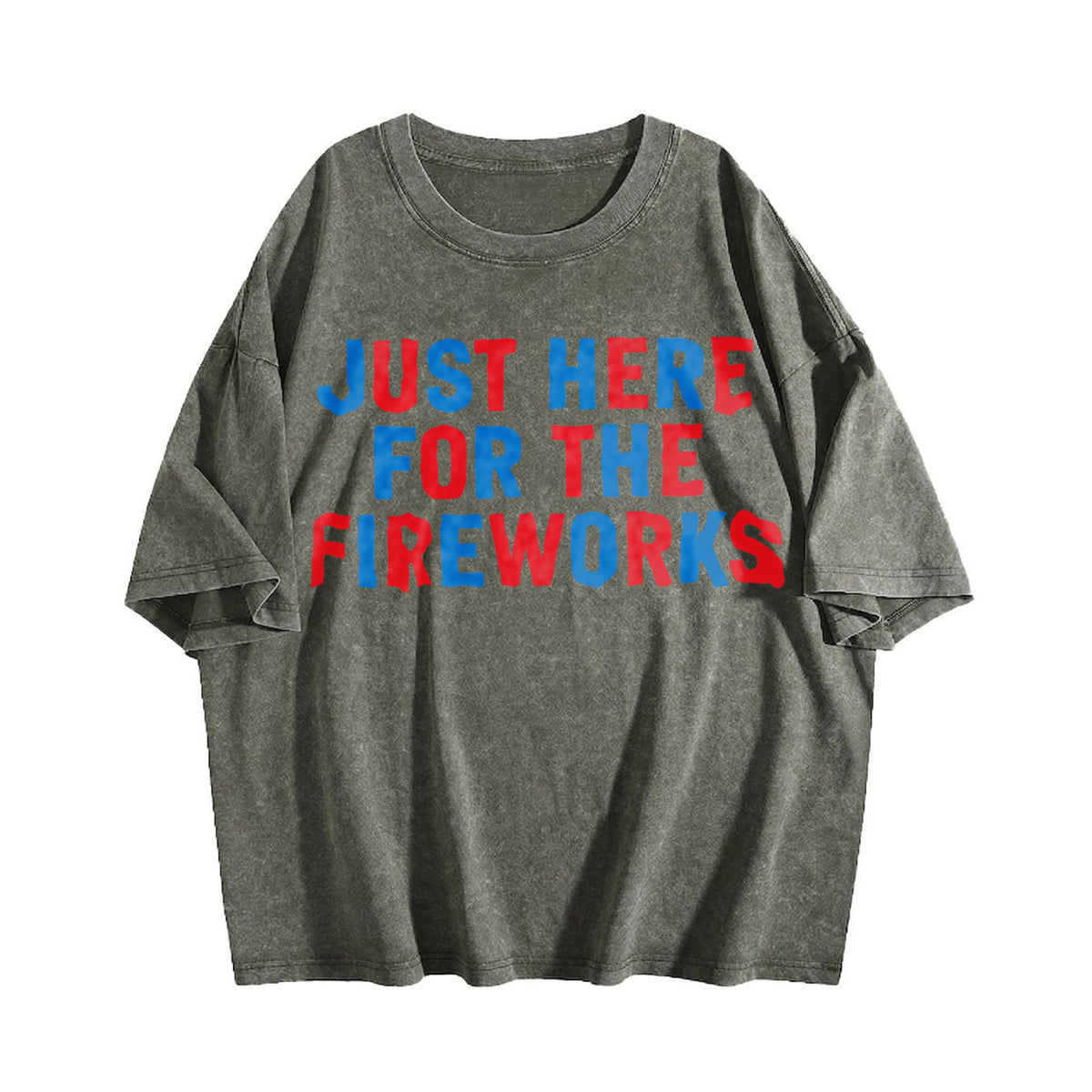 Funny Family Fourth Of July Vintage Washed T-Shirt product image 4