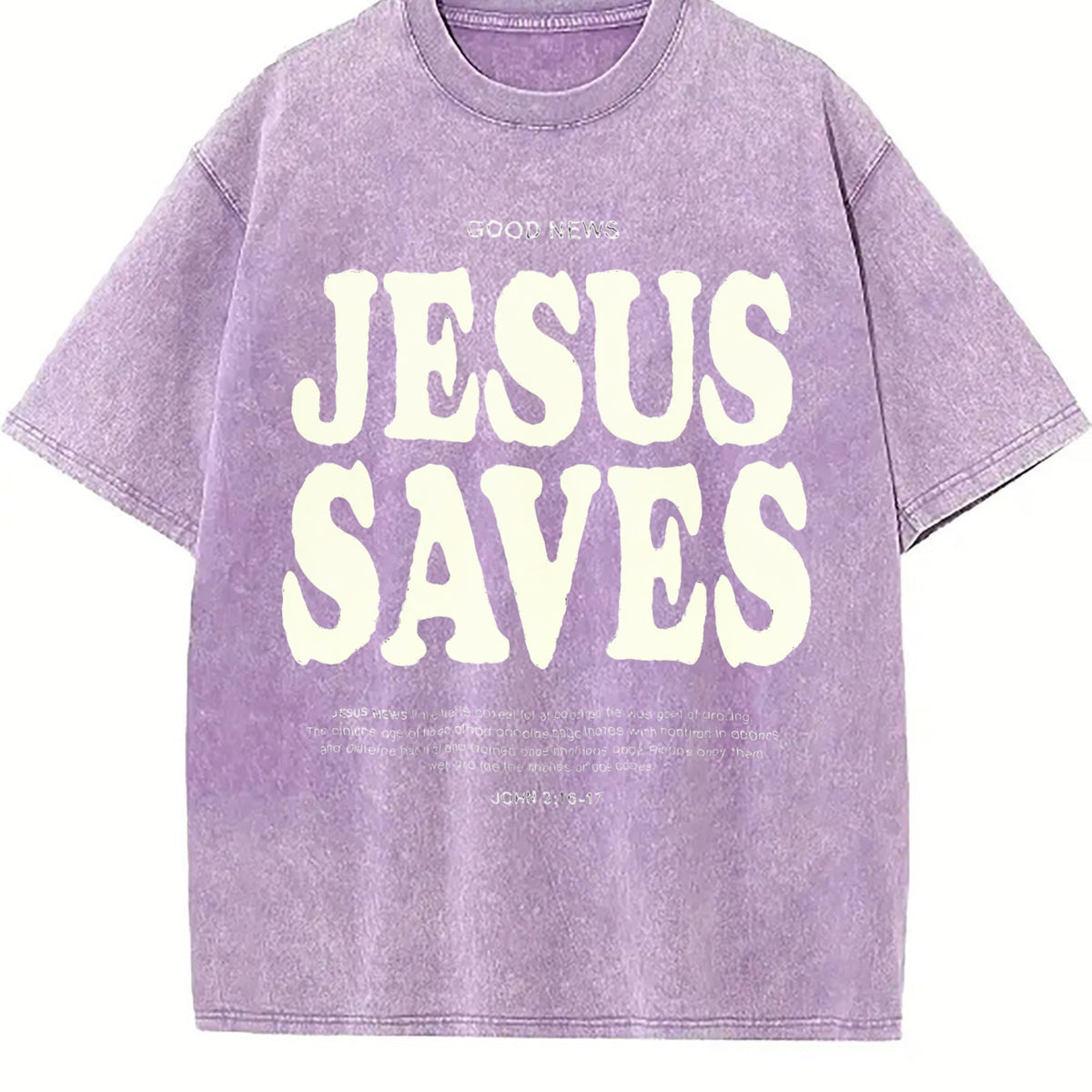 Jesus Saves Vintage Washed T-Shirt product image 6