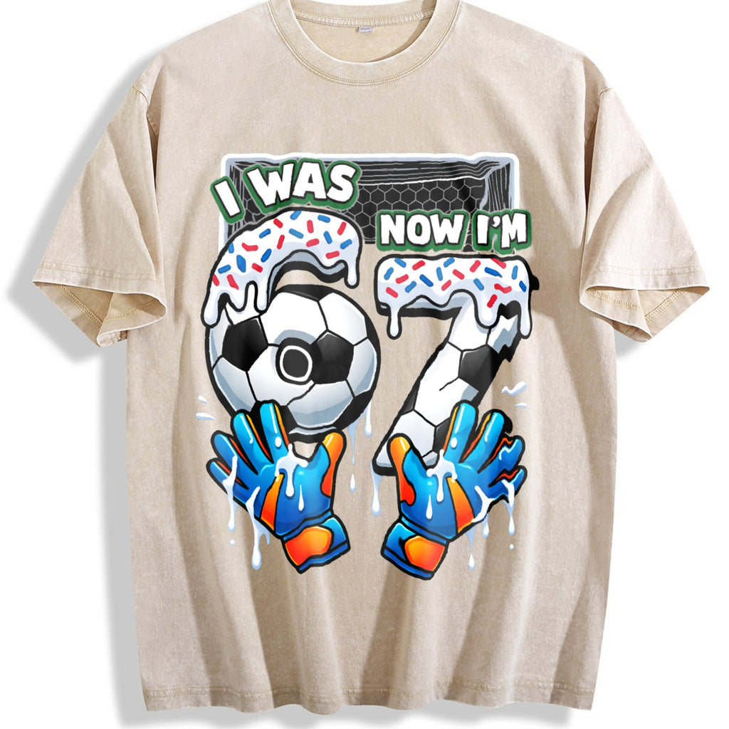 Global Soccer Fan Vintage Washed T-Shirt product image 1