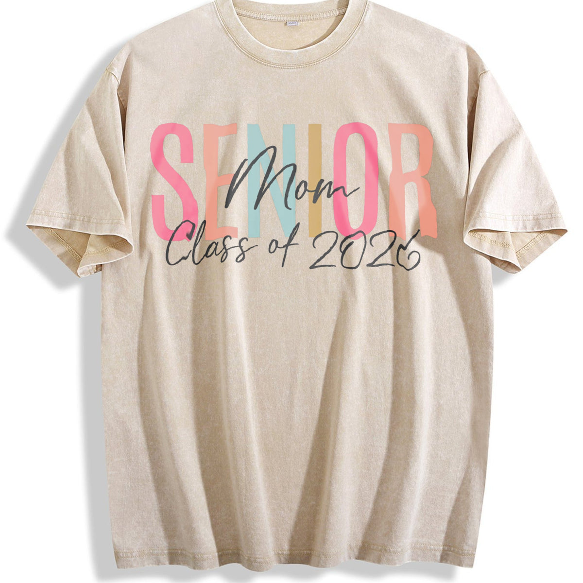Senior Class Of 2026 Family Vintage Washed T-Shirt product image 1