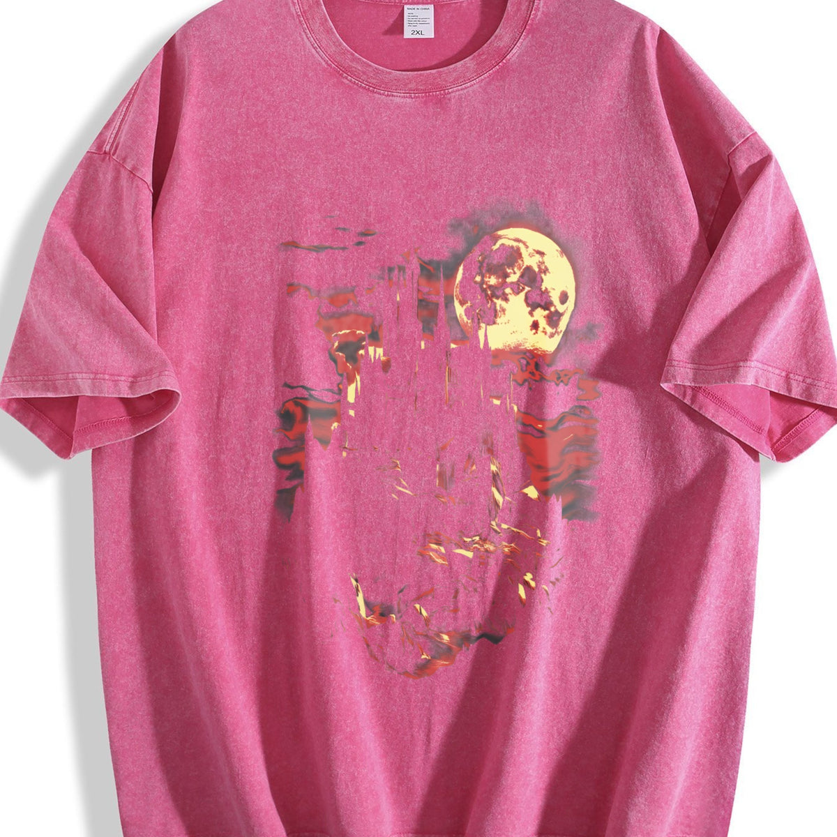Medieval Dark Fantasy Castle Vintage Washed T-Shirt product image 7