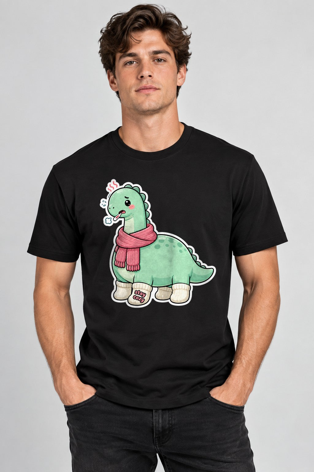 Cozy Sick Dino