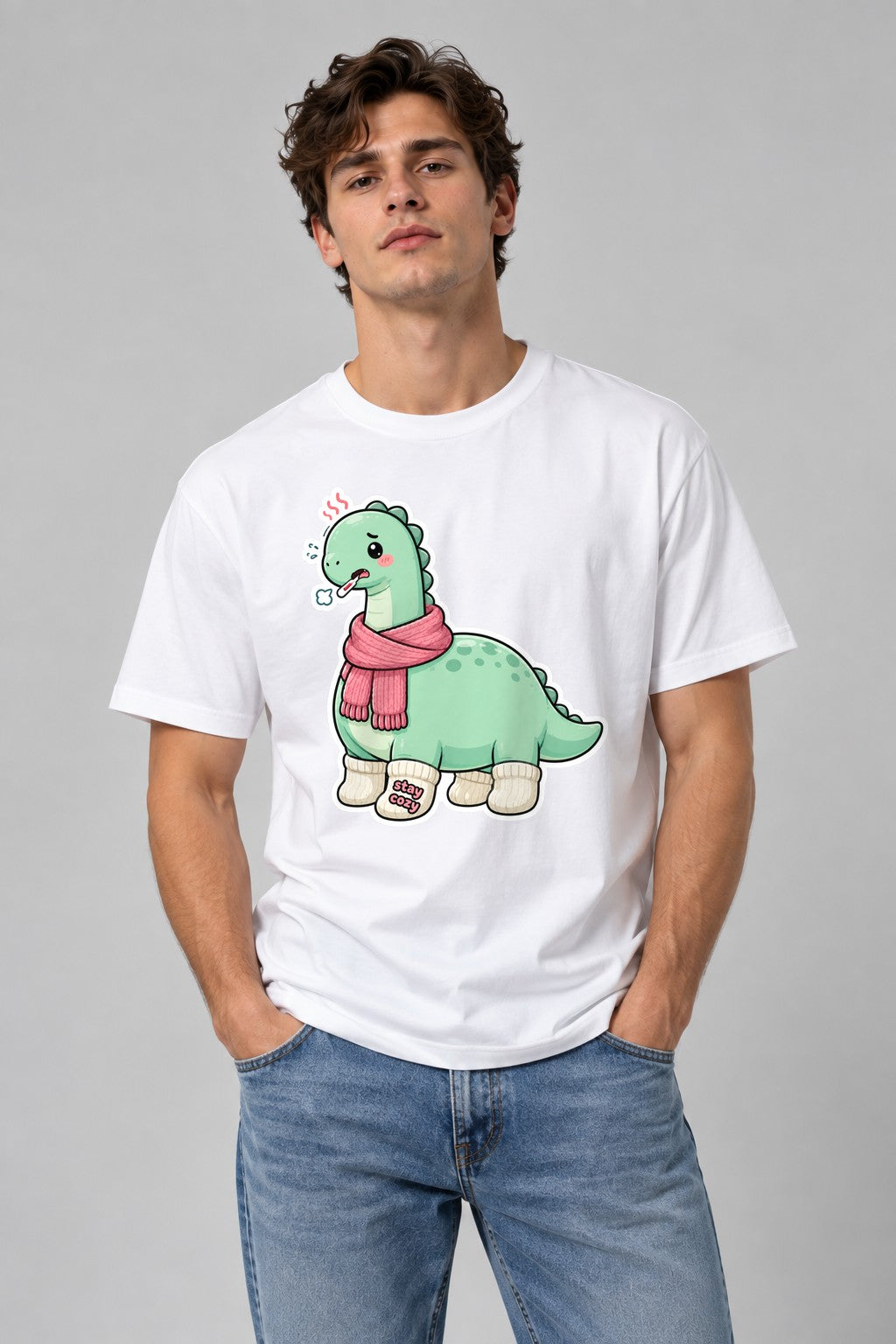 Cozy Sick Dino