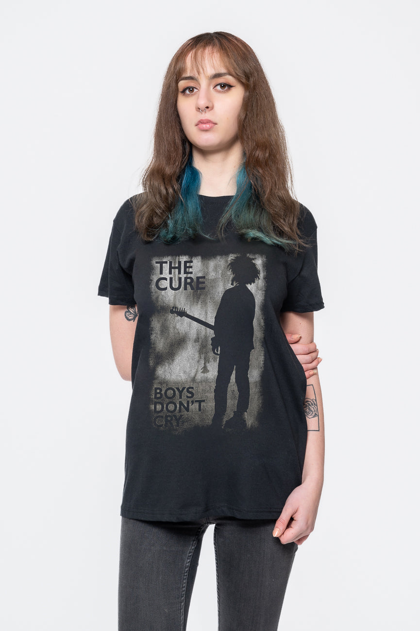 The Cure Boys Don't Cry Black & White T Shirt product image 1