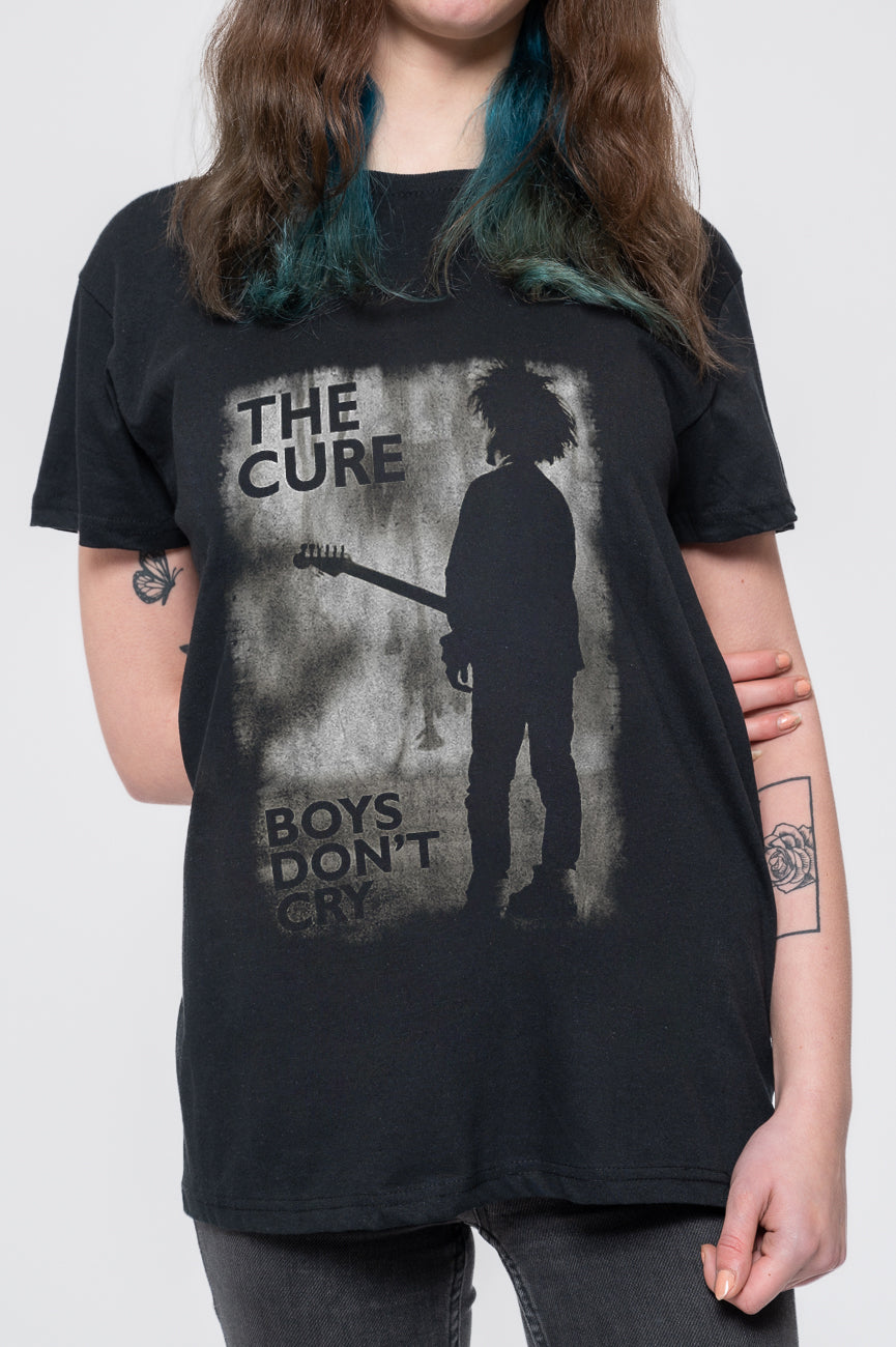 The Cure Boys Don't Cry Black & White T Shirt product image 3