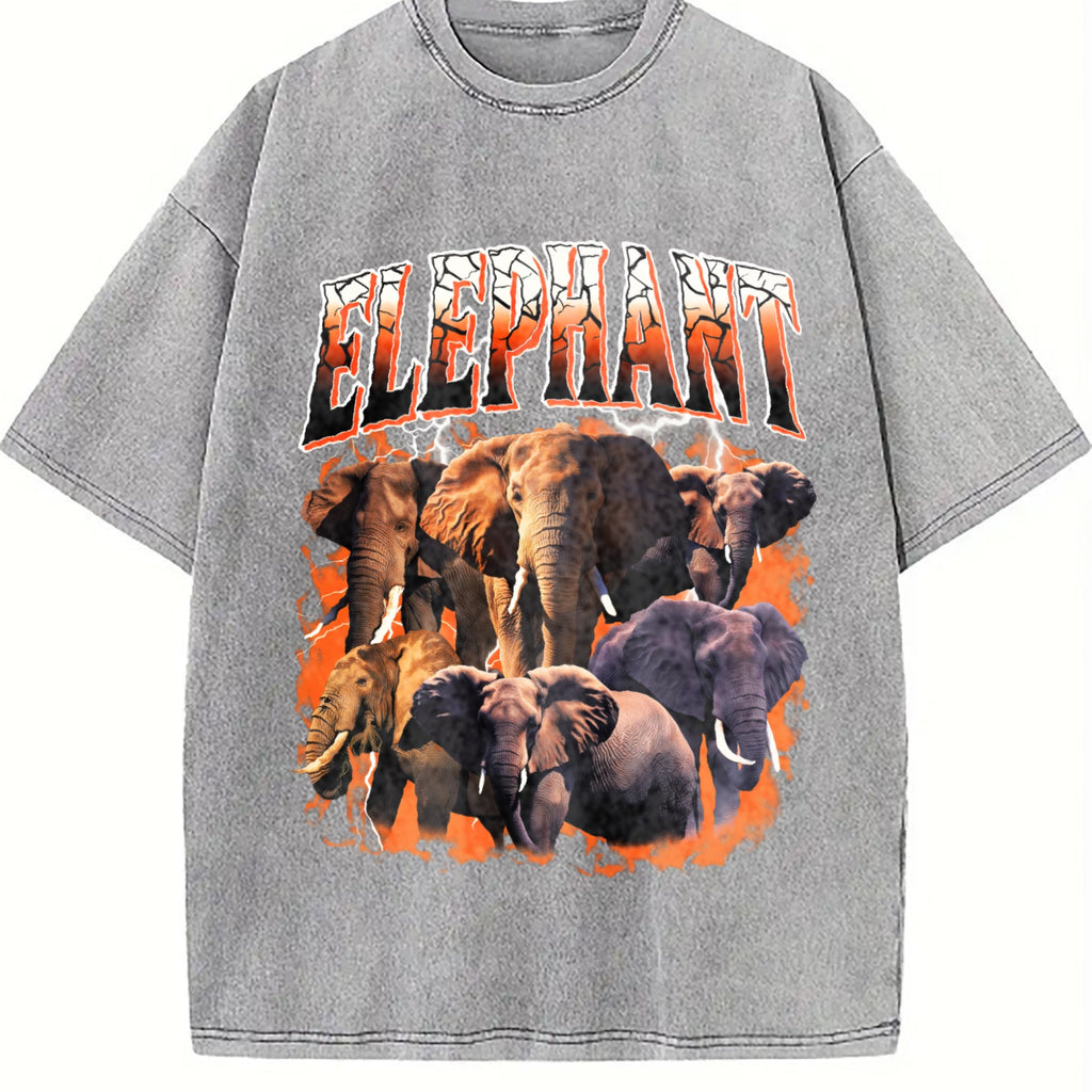 Elephant Vintage Washed T-Shirt product image 5