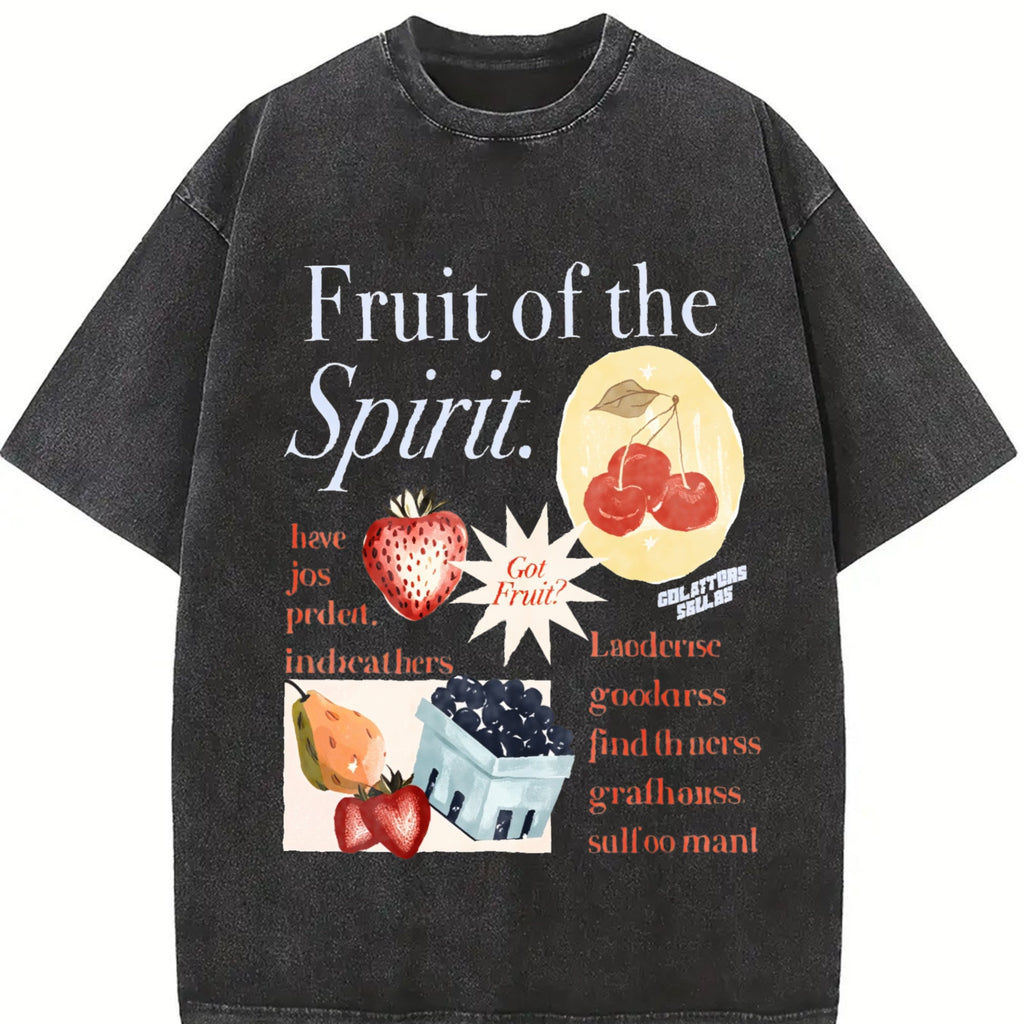 Fruit Of The Holy Spirit Christian Faith Religious Vintage product image 2