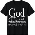 God Still Writing Your Story Ladies 1 Pl Cotton T-Shirt product image 1