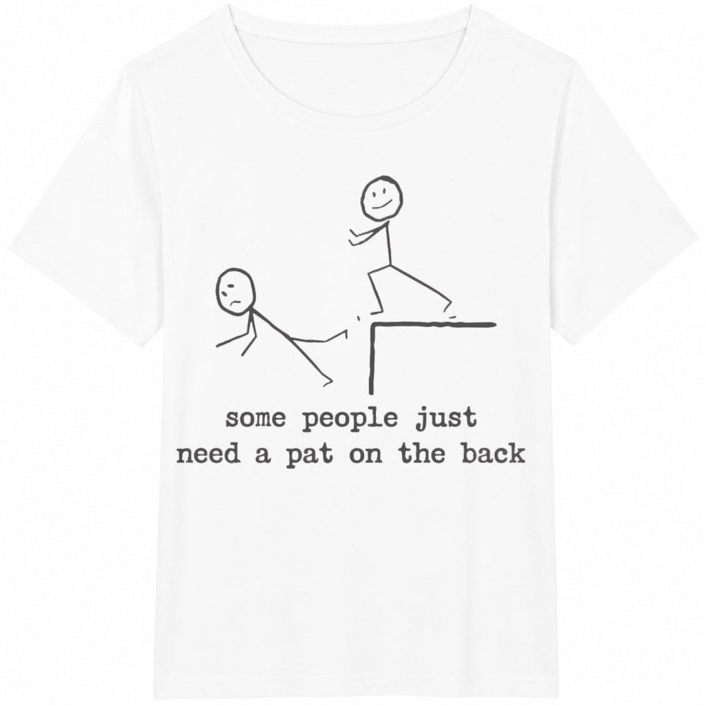 Funny Stick Figure Cotton T-Shirt product image 2