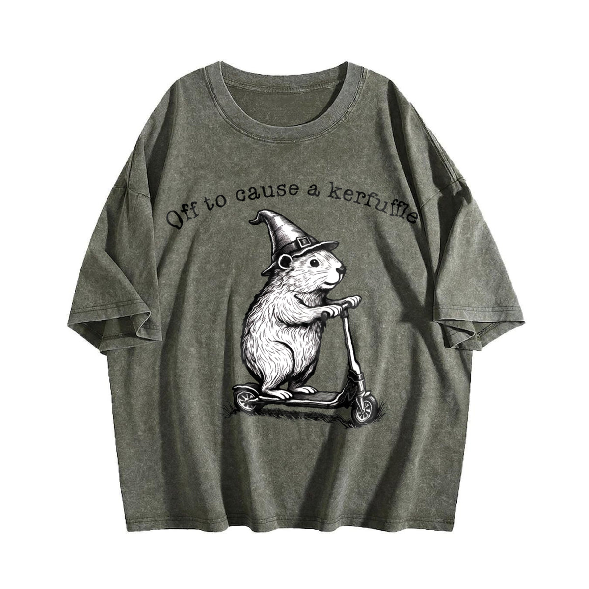 Off To Cause A Kerfuffle Vintage Washed T-Shirt product image 4