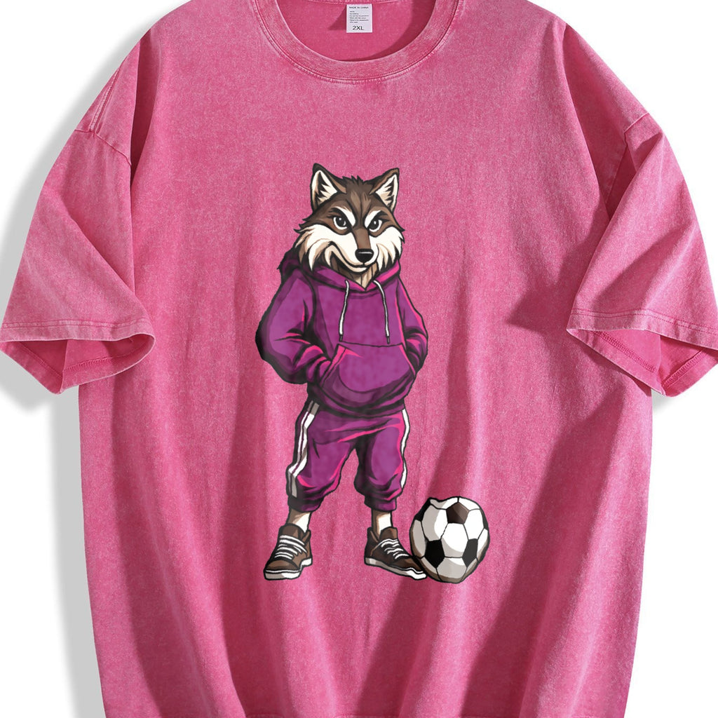 Global Soccer Fan Vintage Washed T-Shirt product image 7