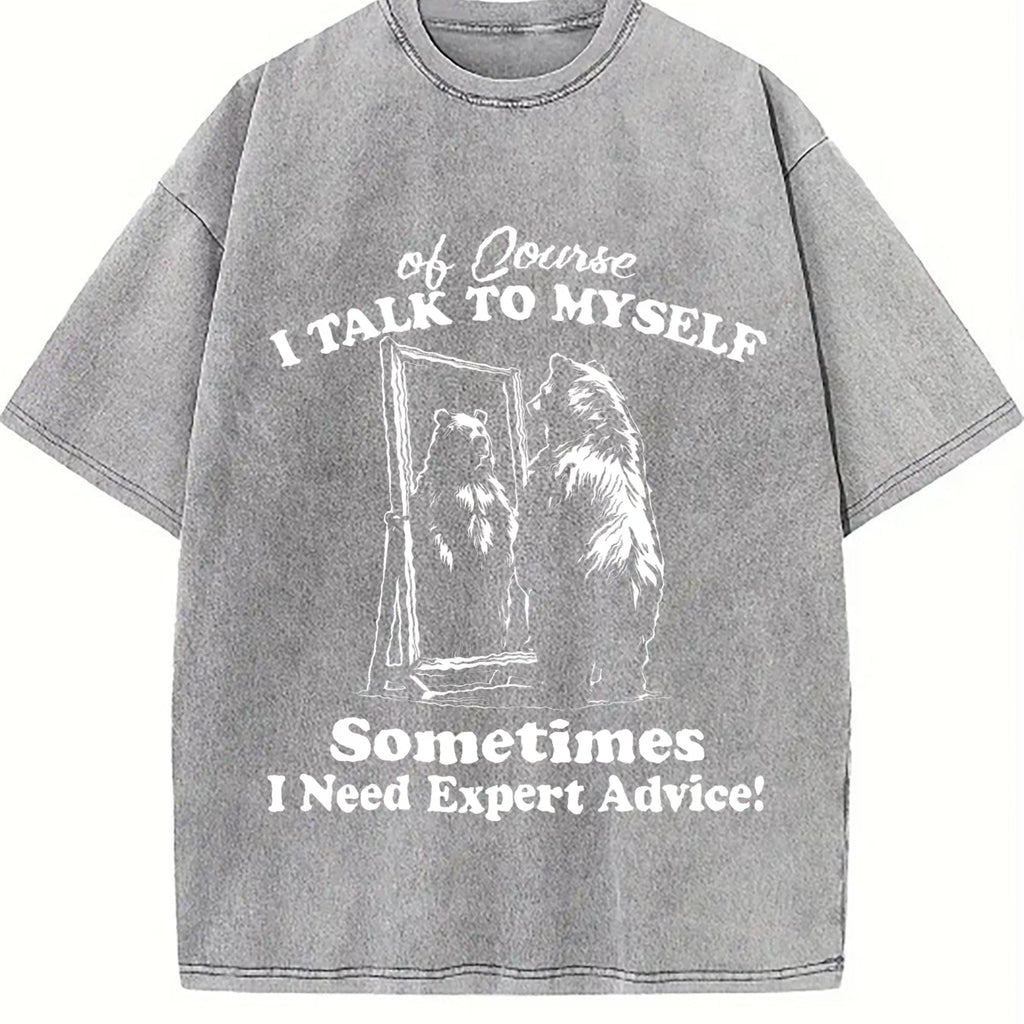 Bear Self Love 90s Vintage Washed T-Shirt product image 5
