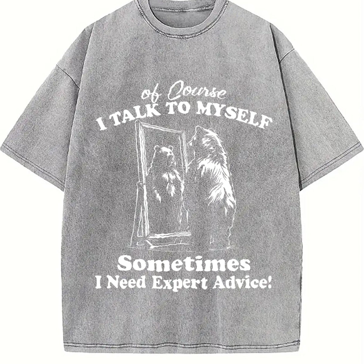 Bear Self Love 90s Vintage Washed T-Shirt product image 5