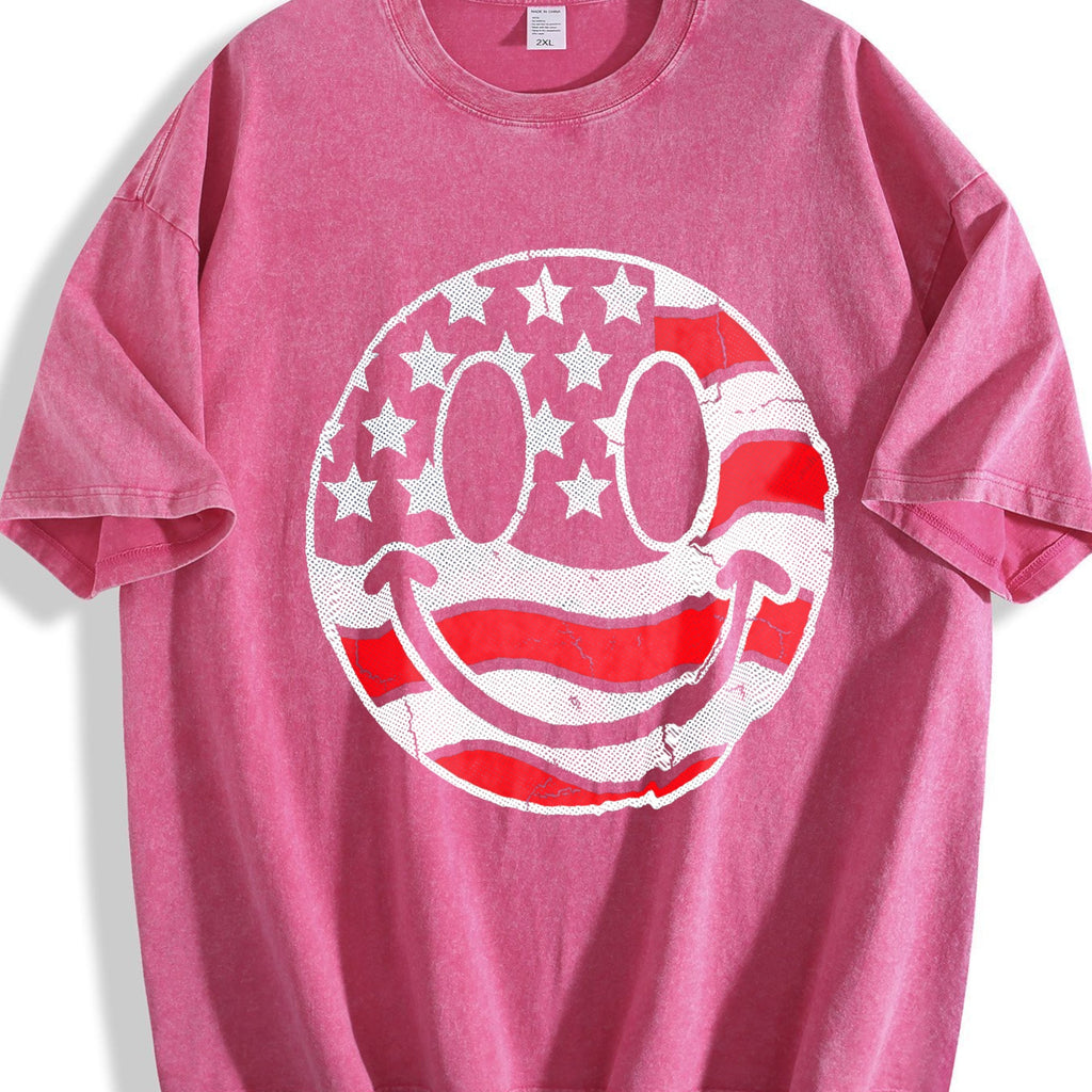 Funny American Flag Smile Sarcastic Fourth Of July Vintage product image 7