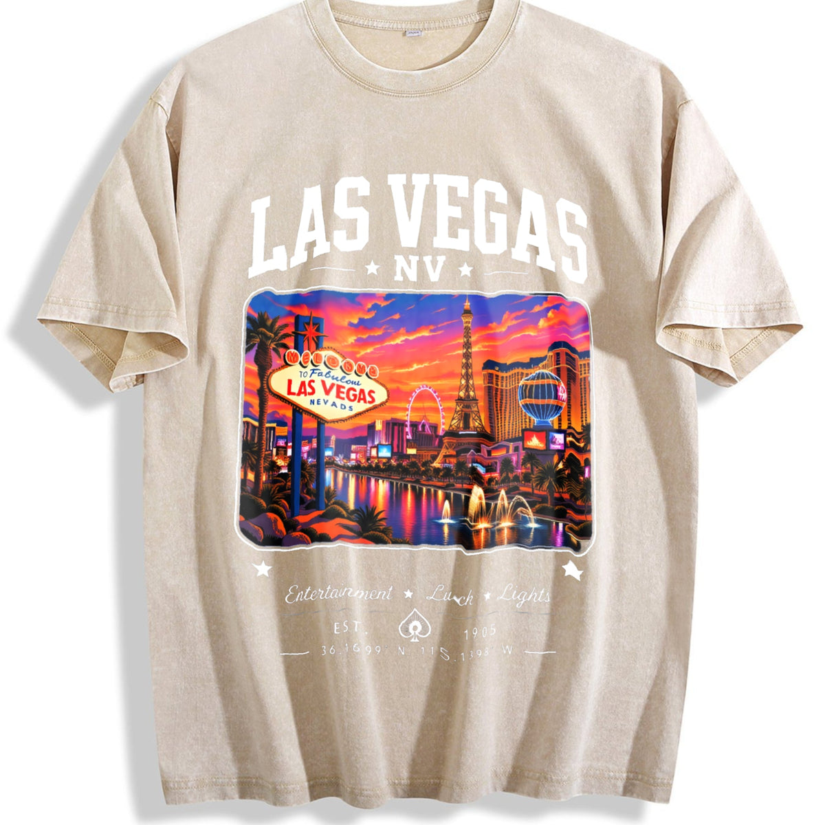 Las Vegas Nevada - Nv Travel Vacation Souvenir City Vintage product image 1