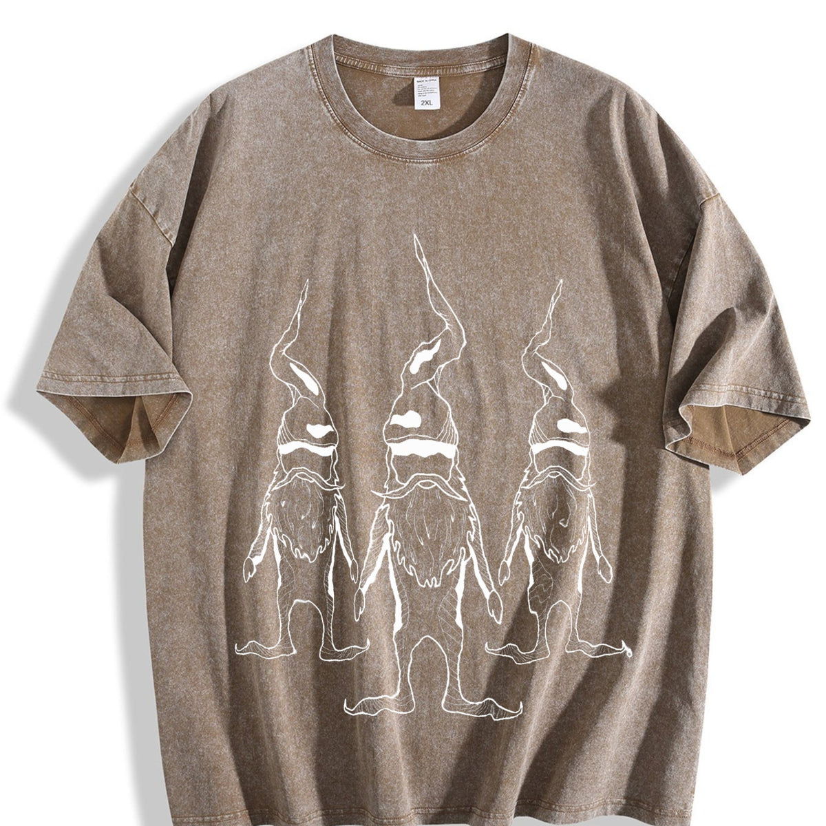 1800s Christmas Elf Cool Vintage Washed T-Shirt product image 3