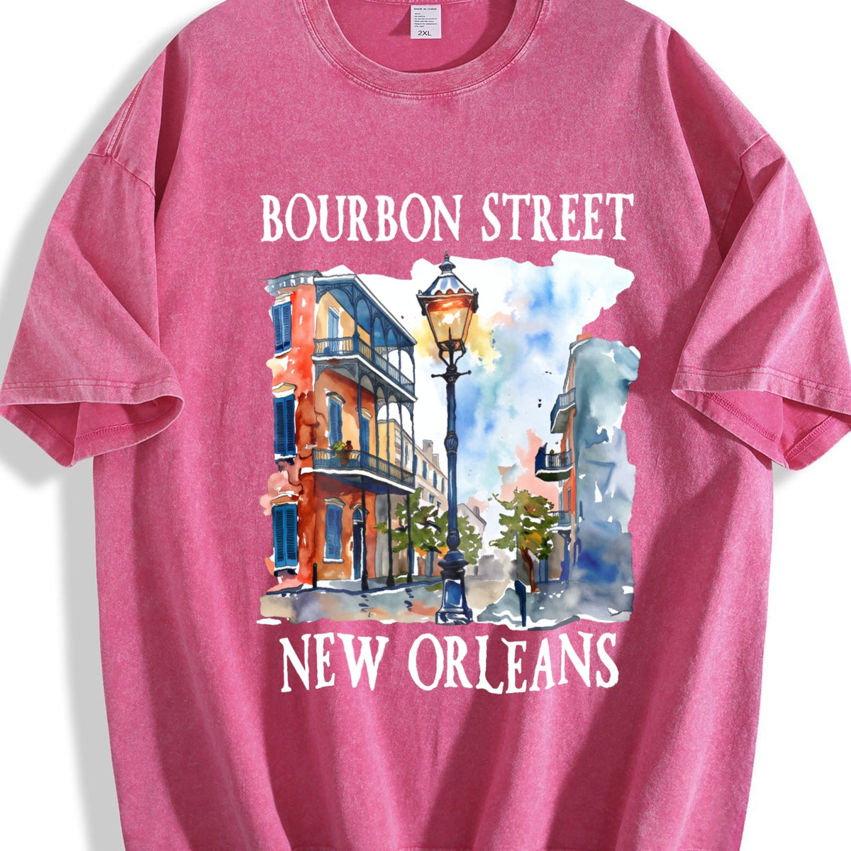 Bourbon New Orleans Vintage Washed T-Shirt product image 7